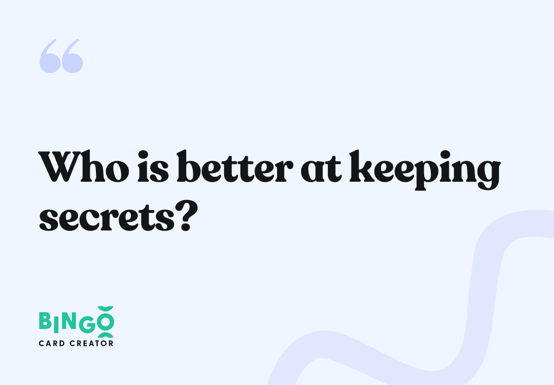 keeping secrets
